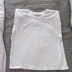 Zara Crisp White Tee